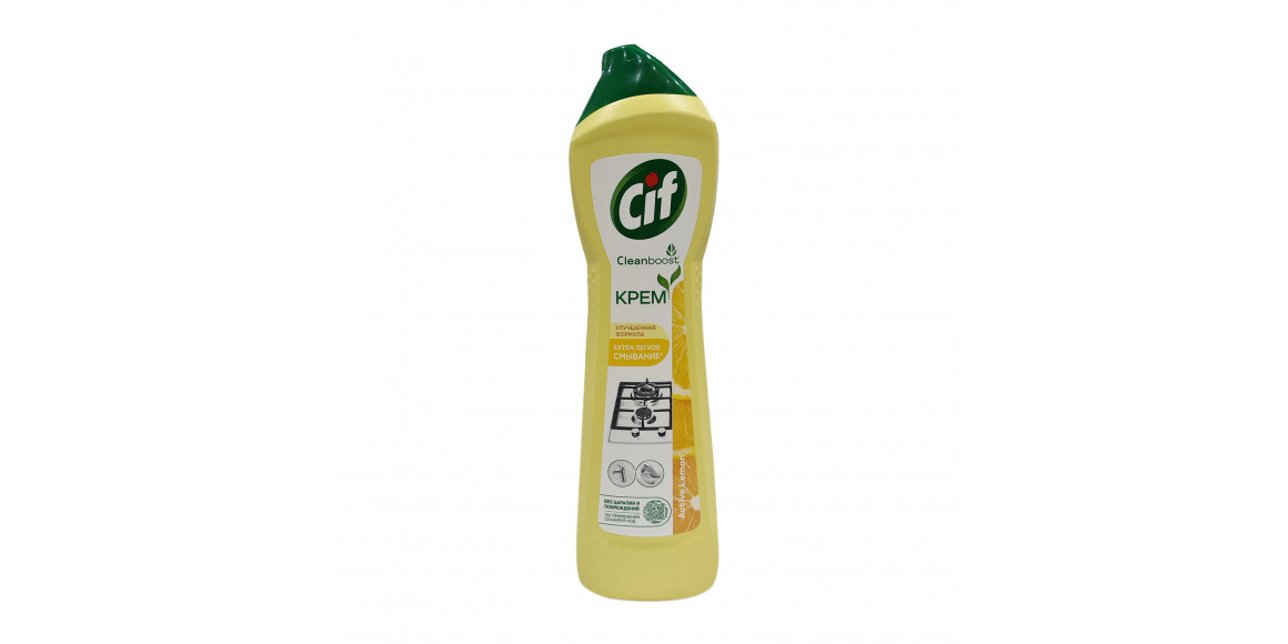 Очищающий жидкость CIF CREAM LEMON 500ml (029459) 