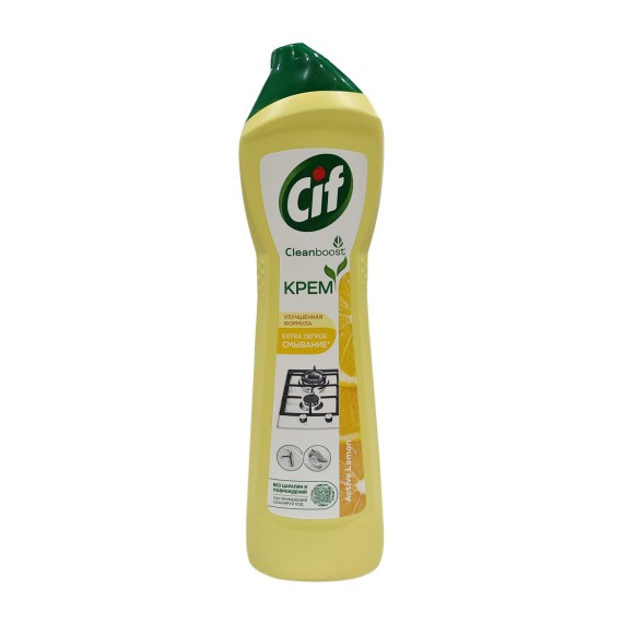 Cleaning liquid CIF CREAM LEMON 500ml (029459) 