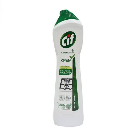 Մաքրող հեղուկ CIF CREAM ACTIVE FRESH 500ml (044711) (029466) 