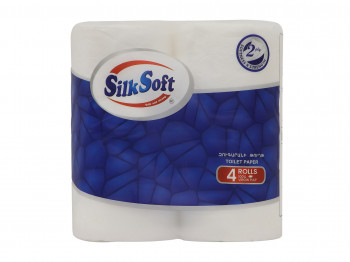 Туалетная бумага SILK SOFT 2Շ 4 ՀԱՏ ՑԵՅԼՈՒԼՈԶԱՅՈՎ (030308) 