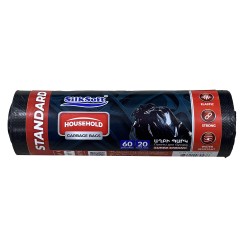 Мусорный мешок SILK SOFT 60Լ 20ՀԱՏ ՍԵՎ (030476) 