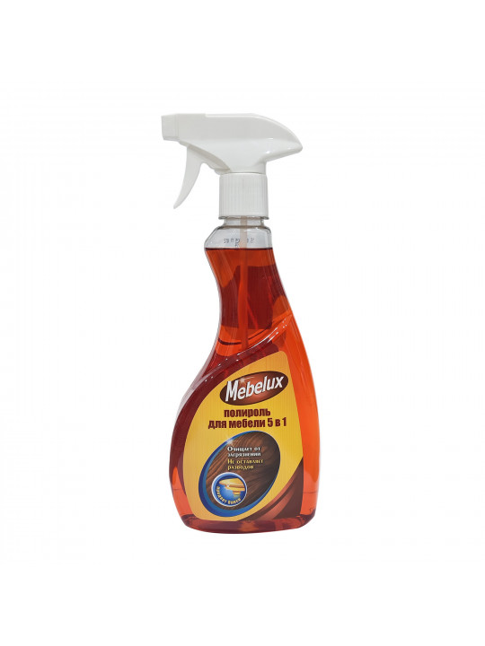 Մաքրող հեղուկ MEBELUX Կահույքի Փայլեցուցիչ 5-ը 1-ում 500մլ (032356) 