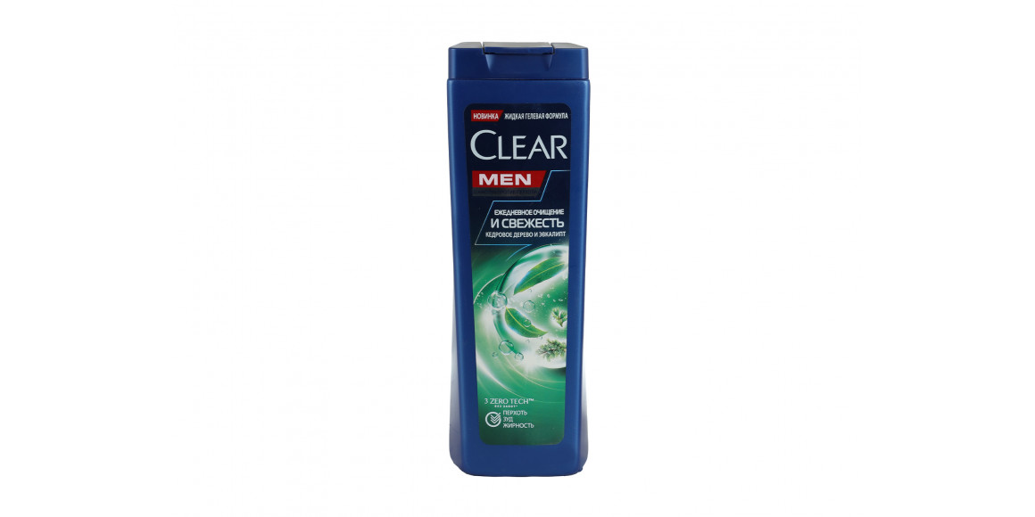 Շամպուն CLEAR SHAMPOO CLEAN &FRESH EUCALYPTUS MEN 380ML (033111) 