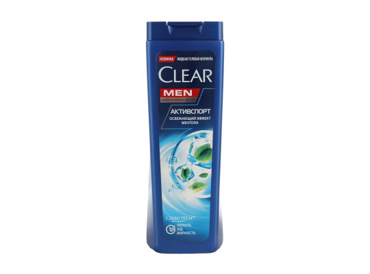 Shampoo CLEAR SHAMPOO ACTIVE SPORT MENTOL MEN 180ML (033197) 