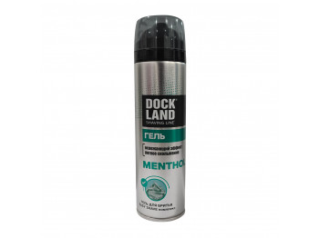 Սափրվելու համար DOCKLAND 303322 GEL MENTHOL 200 ML (033322) 