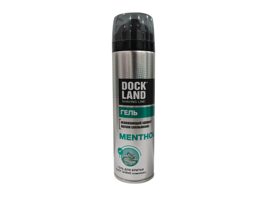 Սափրվելու համար DOCKLAND 303322 GEL MENTHOL 200 ML (033322) 