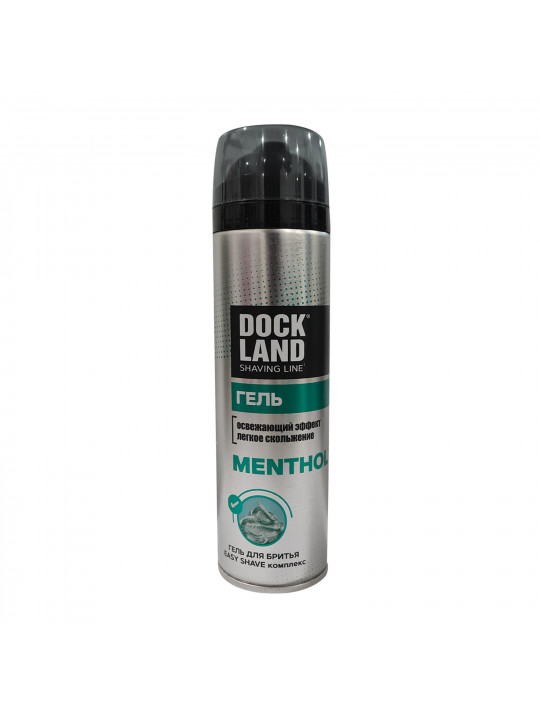 Սափրվելու համար DOCKLAND 303322 GEL MENTHOL 200 ML (033322) 