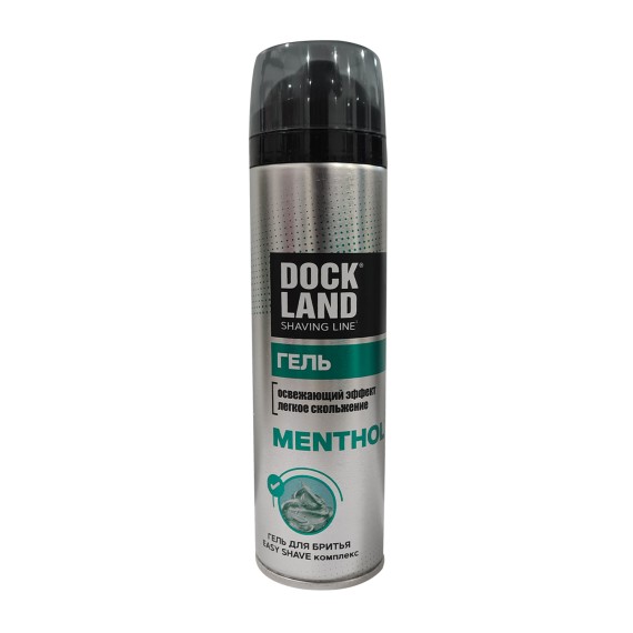 For shaving DOCKLAND 303322 GEL MENTHOL 200 ML (033322) 