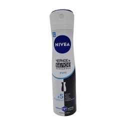 Դեզոդորանտ NIVEA 82230 SPRAY BLACK & WHITE PURE 150ML (034243) 