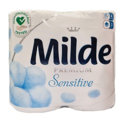 Toilet paper MILDE SENSETIVE 4PCS (035487) 