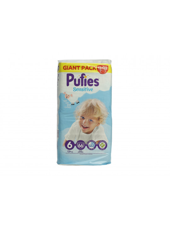 Подгузник PUFIES SENSITIVE BP XL N6 66 PC (035609) 