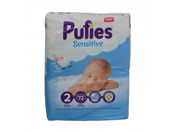 Diaper PUFIES SENSITIVE MP N2 72 PC (036200) 