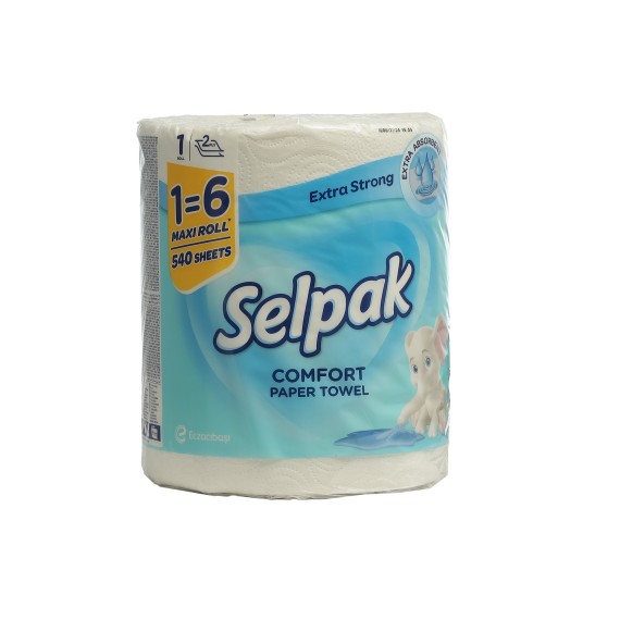 Paper towel SELPAK Կոմֆորտ Մաքսի 1=6 (036444) 