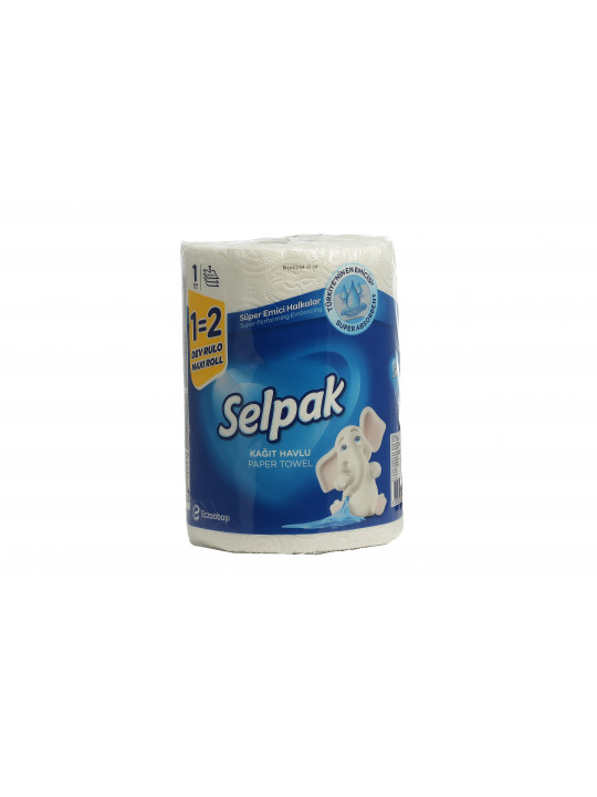 Бумажное полотенце SELPAK Մաքսի Ռոլլ 1=2 (036499) 