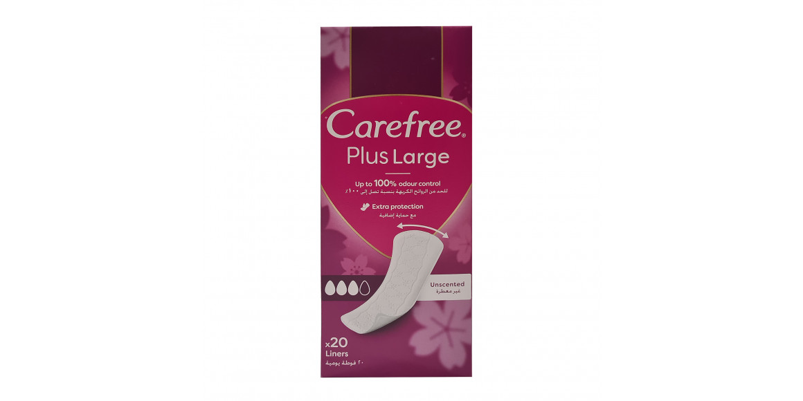 Միջադիր CAREFREE Large Plus 20հ (039559) 