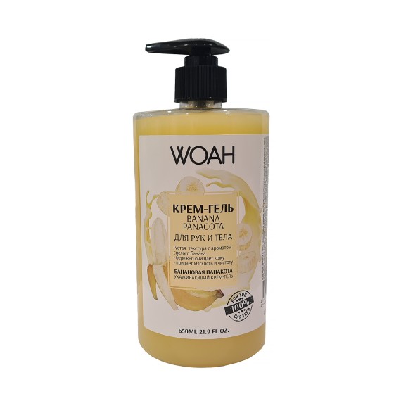 Body and face care WOAH Բանանի Պուդինգ 650մլ (041671) 