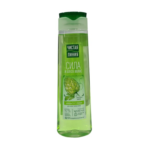 Shampoo CHISTAYA LINIYA Բուժիչ Խոտաբույսեր 2ը 1ում 400մլ (044782) 