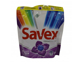 Капсула для стирки SAVEX PREMIUM CAPS COLOR 15 PC (046841) 