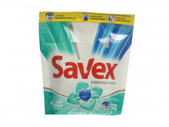 Լվացքի կապսուլա SAVEX PREMIUM CAPS FRESH 15 PC (046858) 