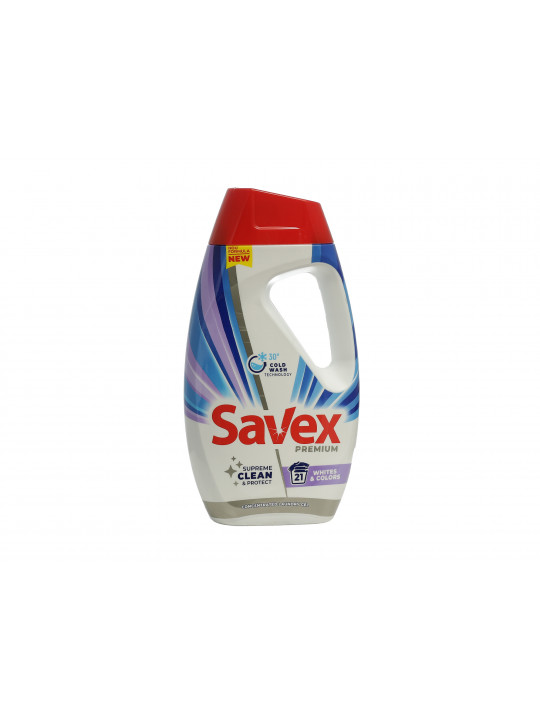 Washing gel SAVEX LIQUID PREMIUM WHITES COLOR 0.945 L (047855) 