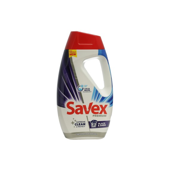 Լվացքի գել SAVEX LIQUID PREMIUM BLACK DARK 0.945 L (047862) 