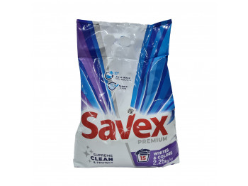 Washing powder SAVEX PREMIUM WHIITES COLORS 2.25 KG (047879) 
