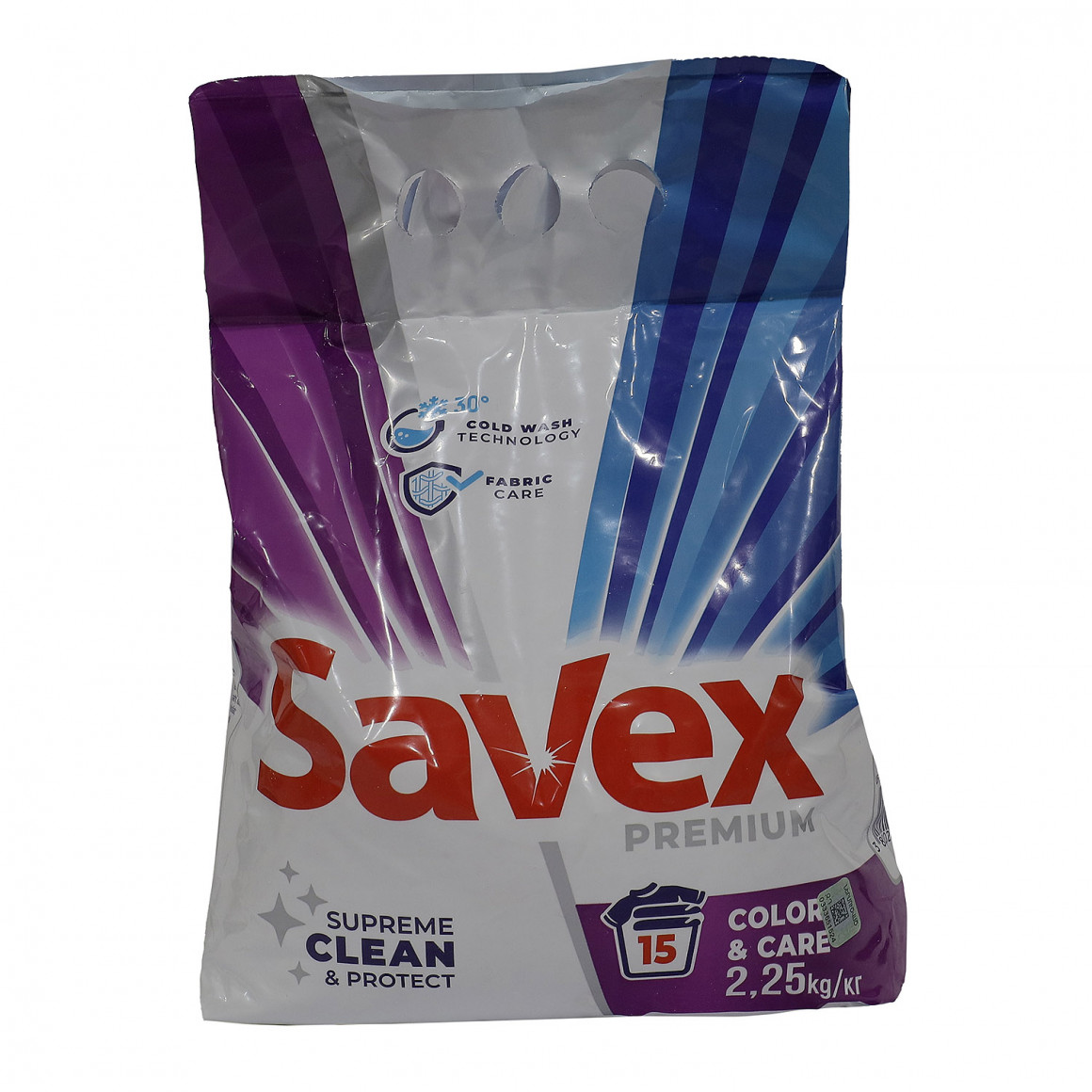 Լվացքի փոշի SAVEX PREMIUM COLOR CARE 2.25 KG (047886) 