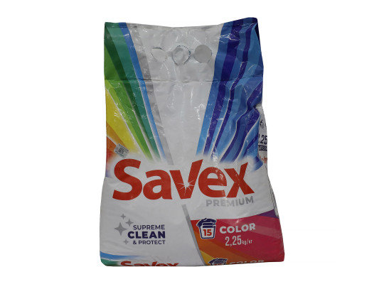 Стиральный порошок SAVEX PREMIUM COLOR 2.25 KG (047893) 