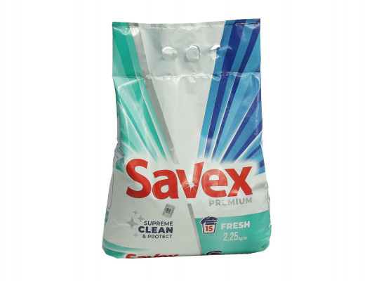 Washing powder and gel SAVEX PREMIUM FRESH 2.25 KG (047909) 