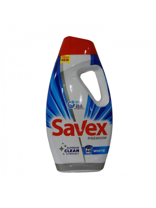 Гель для стирки SAVEX PREMIUM WHITE 1800 ML (048036) 