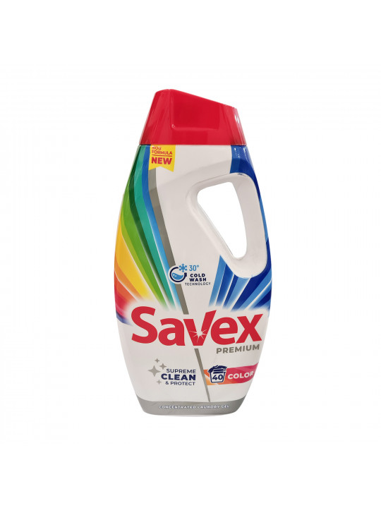 Гель для стирки SAVEX PREMIUM COLOR 1800 ML (048050) 