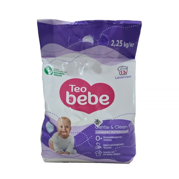 Լվացքի փոշի TEO BEBE LAVANDER 2.25KG (048449) 