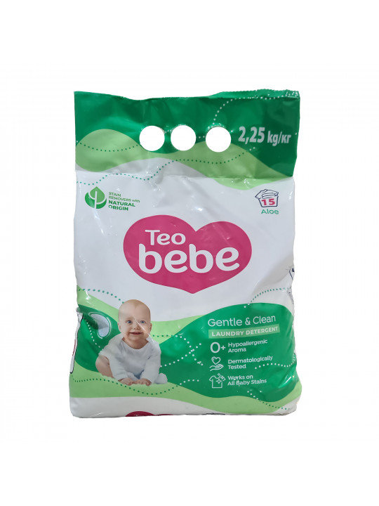 Washing powder TEO BEBE ALOE 2.25KG (048456) 