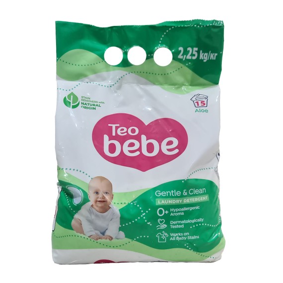 Стиральный порошок TEO BEBE ALOE 2.25KG (048456) 