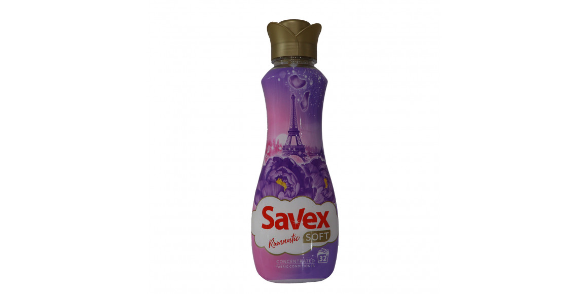 Laundry conditioner SAVEX SOFT ROMANTIC 800 ML (048944) 