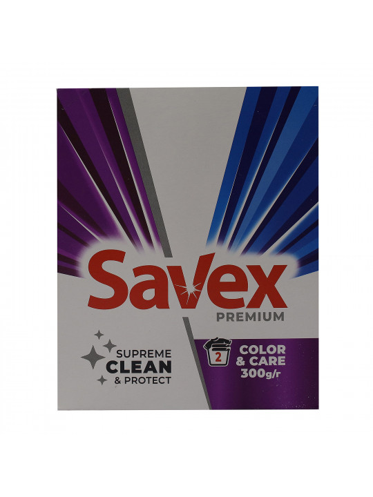 Стиральный порошок SAVEX Premium Color Care 300gr (049217) 