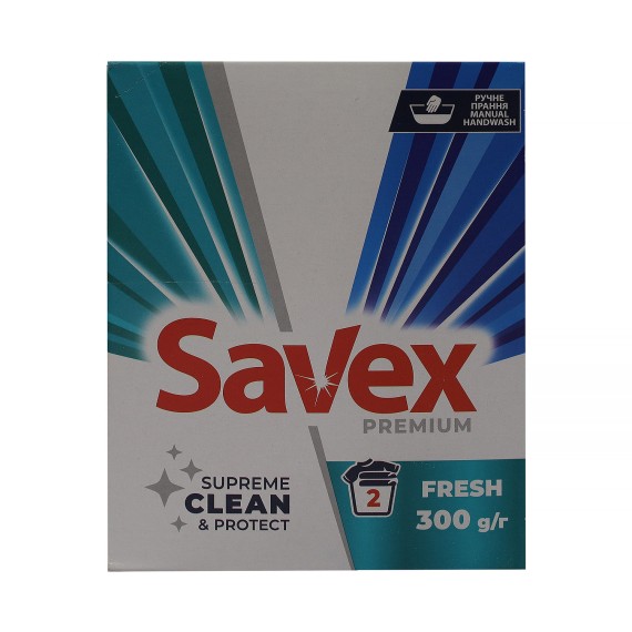 Washing powder SAVEX Hand Wash Premium Fresh 300gr (049231) 