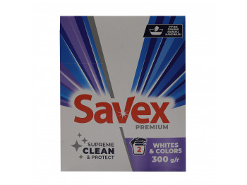 Լվացքի փոշի SAVEX Hand Wash Premium Whites Colors 300gr (049248) 