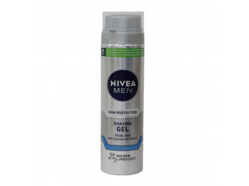 Для бритья NIVEA 81358 GEL SILVER PROTECT 200 ML (051673) 