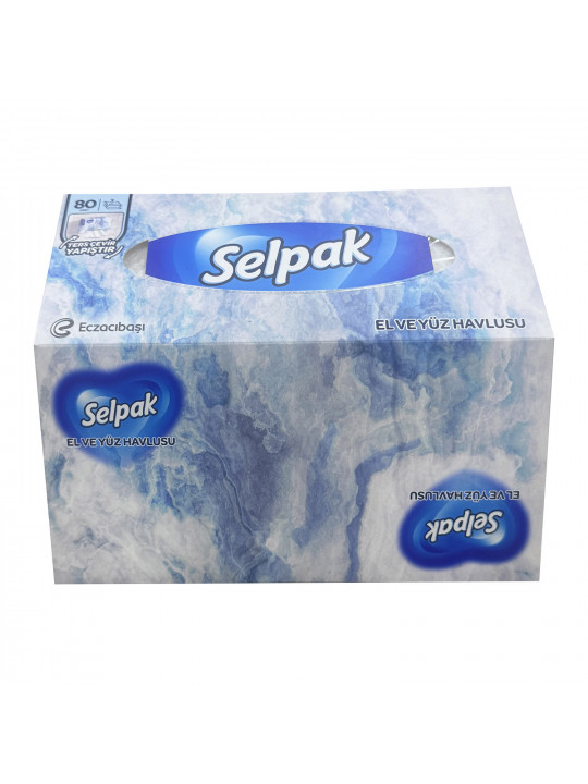 Paper towel SELPAK ՁԵՌՔԻ ԵՎ ԴԵՄՔԻ ՍՐԲԻՉ 80հ (058408) 