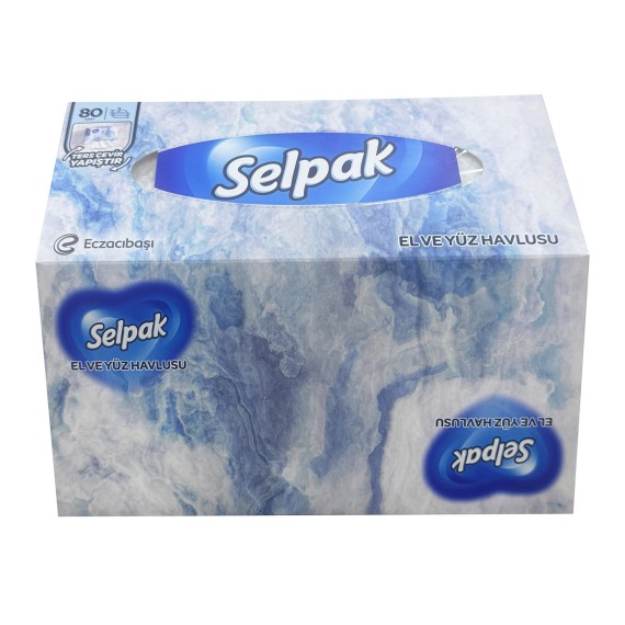 Թղթե սրբիչ SELPAK ՁԵՌՔԻ ԵՎ ԴԵՄՔԻ ՍՐԲԻՉ 80հ (058408) 