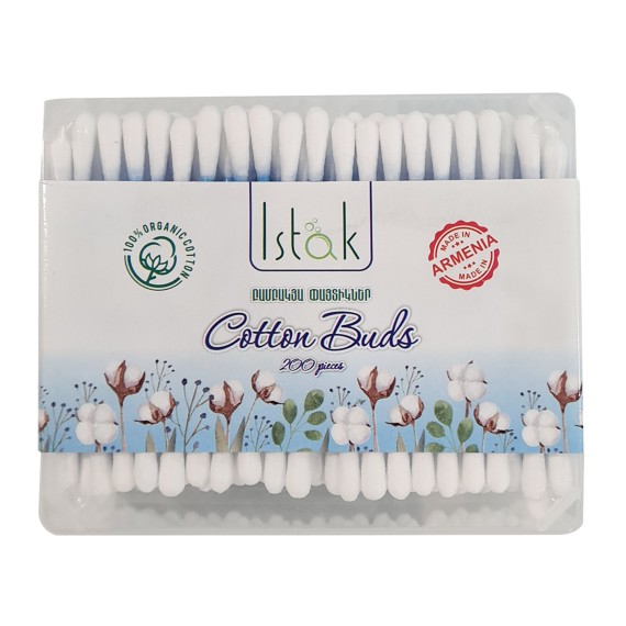 Ватные палочки ISTAK IS1182BP 200 PC (061182) 