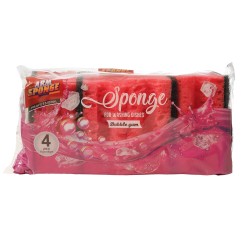 Խոհանոցի սպունգ եվ քերիչ ARMSPONGE ARM243C 4 PC (061762) 