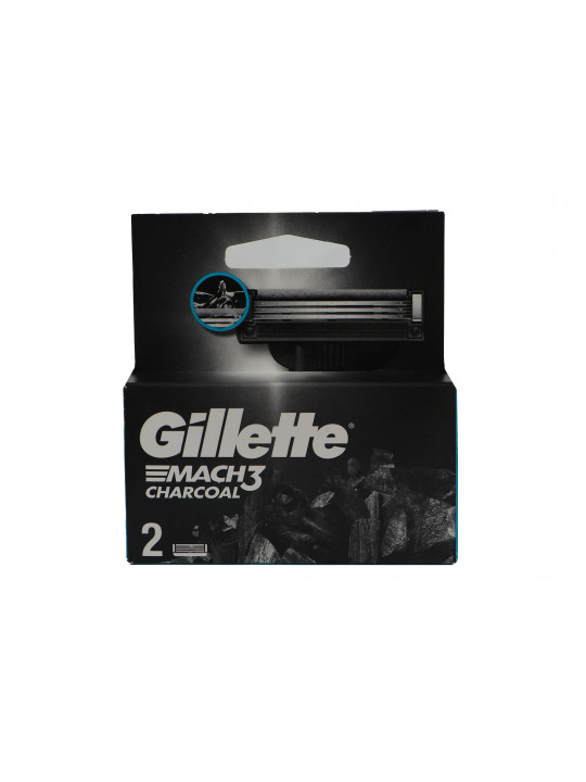 Shaving accessorie GILLETTE MACH 3 CHARCOAL CRTX2 (062664) 