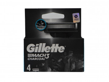 Аксесуар для бритья GILLETTE MACH 3 CHARCOAL CRTX4 (062701) 