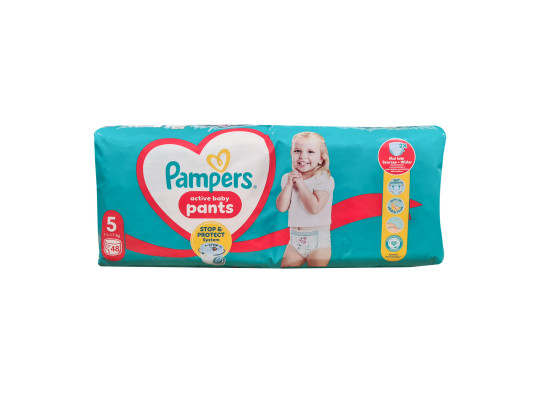 Diaper PAMPERS PANTS JP S5 48  Մանկական Տակդիր-Վարտիք (069325) 