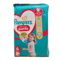 Подгузник PAMPERS PANTS JP S6 44  Մանկական Տակդիր-Վարտիք (069356) 