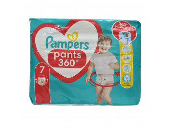 Diaper PAMPERS PANTS S7 38PC (069387) 