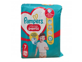 Diaper PAMPERS PANTS JP S7 38  Մանկական Տակդիր-Վարտիք (069387) 