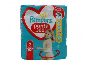 Diaper PAMPERS PANTS N6 (15+KG) 25PC (069745) 